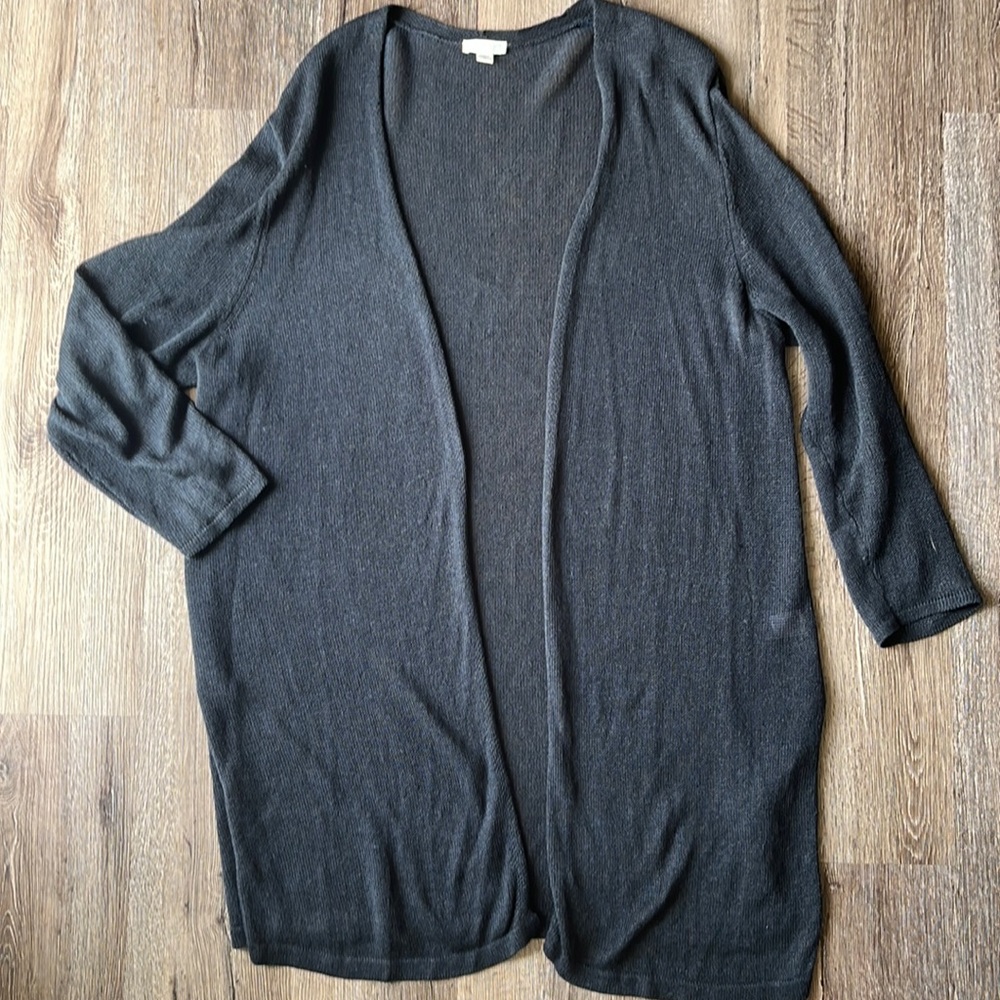 J. Jill XL Open Front Cardigan